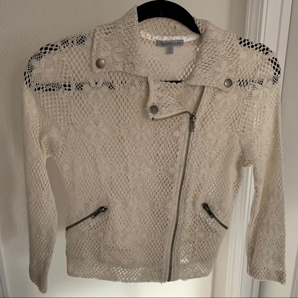 Charlotte Russe Laced Jacket